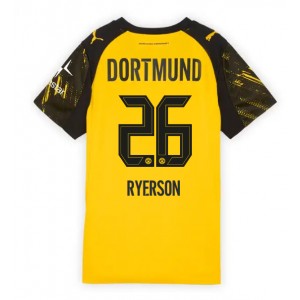 Fotbalové Dres Borussia Dortmund Julian Ryerson #26 Dámské Domácí Oblečení 2025-26 Krátký Rukáv